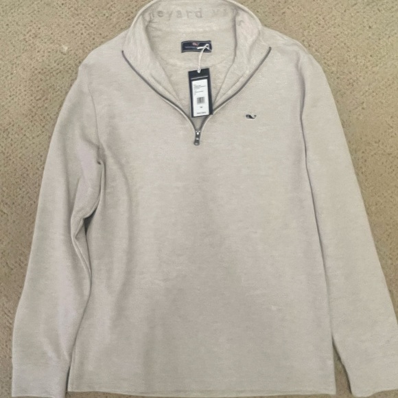 Vineyard Vines Other - Never Worn Cream Vineyard Vines Q-Zip Size Medium